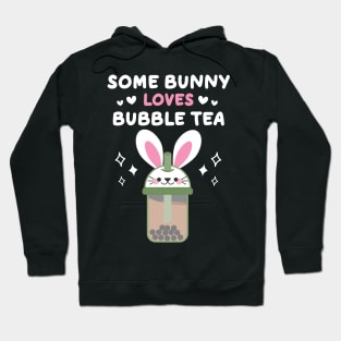 Bubble Tea Lover Kawaii Bunny Hoodie